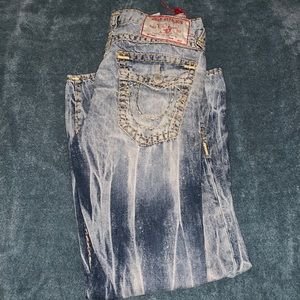 Size 32 True Religion Washed Jeans